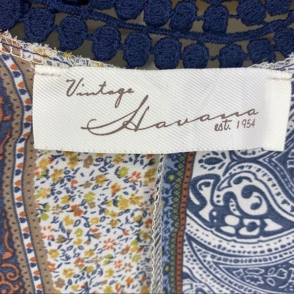 Vintage Havana Open Back Blouse - Picture 6 of 7